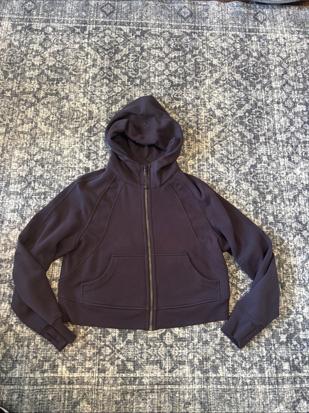 Lululemon Women’s Scuba Oversized Full Zip Hoodie - XS/S - atmospheric purple